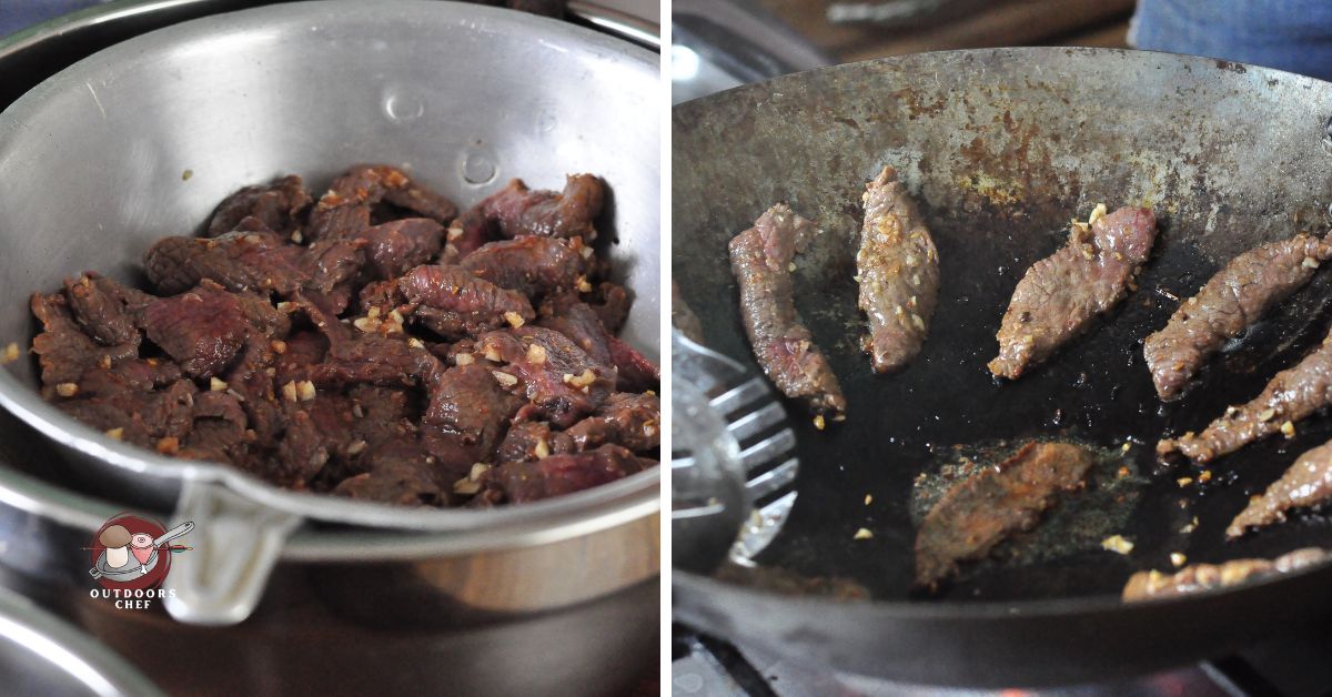 Simple Venison Fajitas