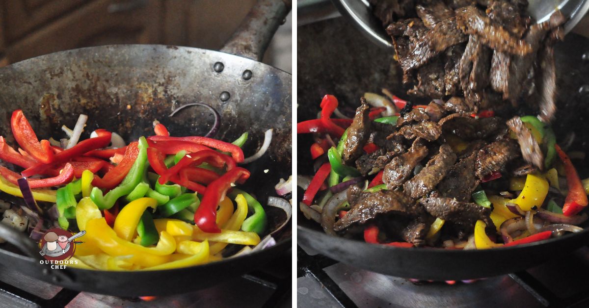 Simple Venison Fajitas