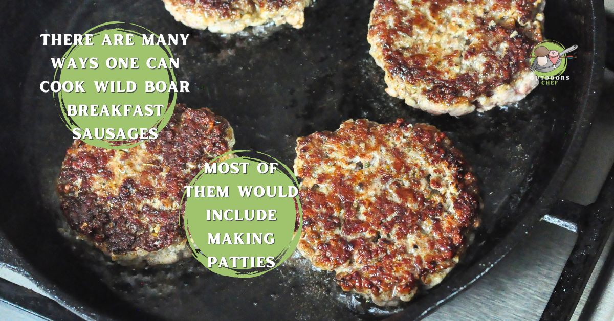 Wild Boar Breakfast Sausage